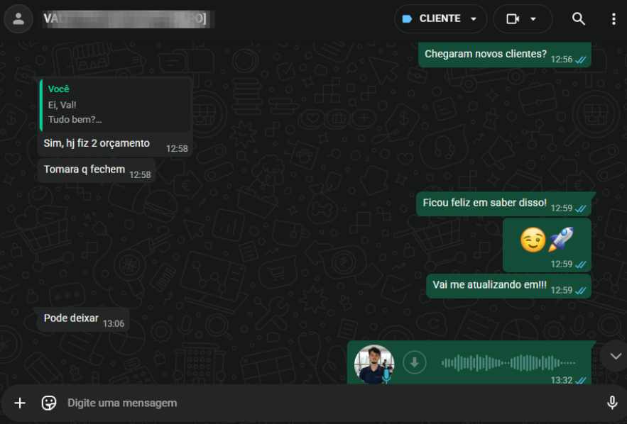 Feedback de cliente - Depoimento 4
